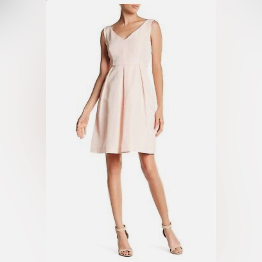 NWT J Crew Kami Dress classic faille, Size 6, Shell Pink.